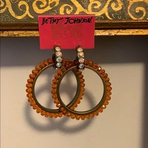New! Betsey Johnson Earrings